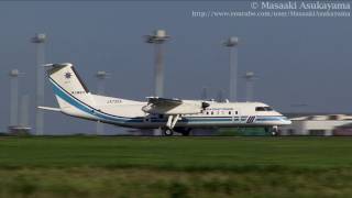 [みずなぎ２号] Japan Coast Guard (JCG) DHC-8-Q300 JA725A @ Haneda [20110910_1556]