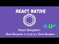 React Native Navigation Tutorial for Beginners | React Navigation v6 in React Native || Stack Screen