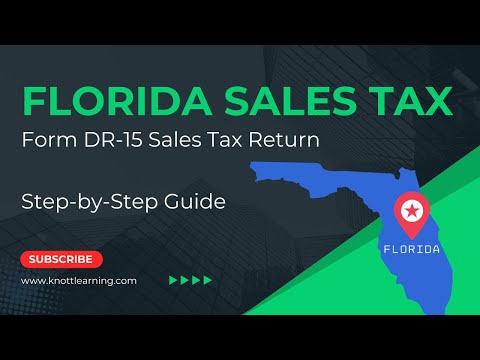 What is the sales tax rate in Florida by counties?