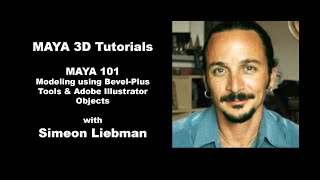 Maya Modeling Using Vectors Bevel Plus and Adobe Illustrator Objects