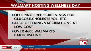 VIDEO: Walmart Wellness Day to provide health resources this Saturday