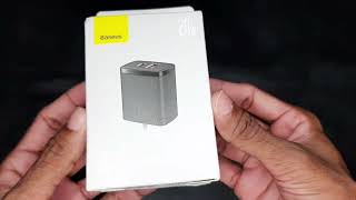 Unboxing Baseus 20W power adapter.