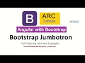 Angular Bootstrap Jumbotron Tutorial | Angular Bootstrap 4 Tutorials | Angular Bootstrap Tutorial