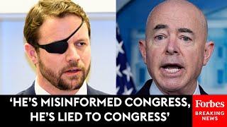 WATCH: Dan Crenshaw Responds To Questions On Mayorkas Impeachment Debates