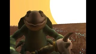 Master OOgway saves Monkey in Spore