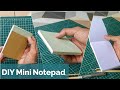 DIY Mini Notepad - Membuat Notepad Mini