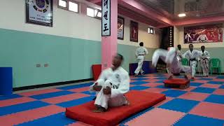 Today Super Taekwondo club Acrobat Training