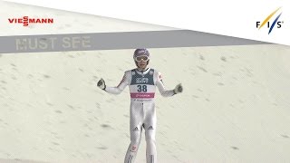 2nd place in Large Hill for Andreas Wellinger - Zakopane - Ski Jumping - 2016/17