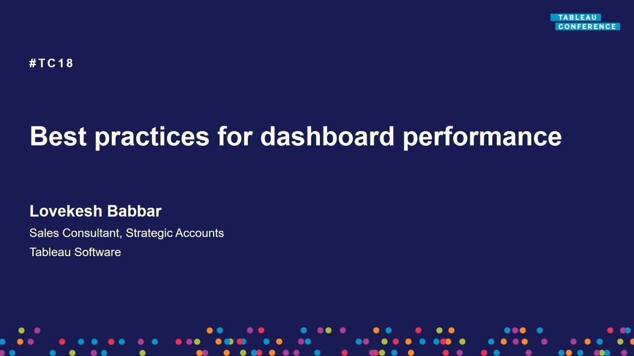 Best Practices For Dashboard Performance Quadexcel
