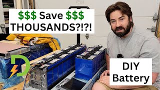 Build your own solar battery and save thousands $$$