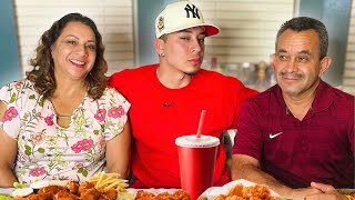 ASKING MY PARENTS WHY THEY NEVER BELIEVED IN ME?!! •MUKBANG•