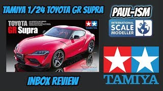 Tamiya 1/24 Toyota GR Supra - Inbox Review