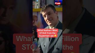 What Nathan Fillion Stole From The Superman Set