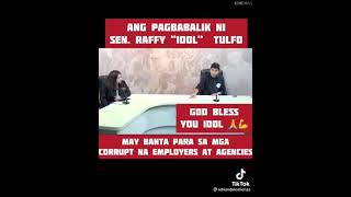 WARNING! SEN.RAFFY TULFO |OFW|AGENCIES|GOODNEWS