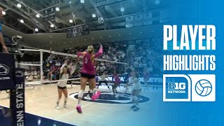 Jess Mruzik Highlights vs. Michigan | Penn State Volleyball | 10/30/2024