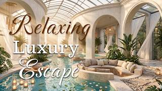 Relaxing Luxury Spa Escape 🌿 Calm Water, Soft Sunlight & Peaceful Ambience