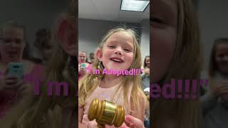 Happy Adoption Day Little Lady!