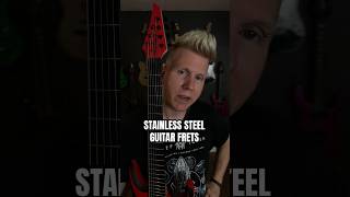 Stainless steel guitar frets are great IF it’s a guitar you love! #guitar #guitartips #guitarist