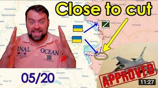 Update from Ukraine | Ukraine is close to cut the south area of Bakhmut | F-16s Approved!  Awesome!