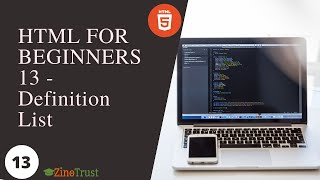 HTML For Beginners 13 - Definition List
