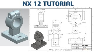 NX 12 Tutorial #32 | 3D Model Basic