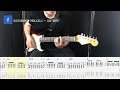 David Bowie - Ziggy Stardust GUITAR COVER + PLAY ALONG TAB + SCORE