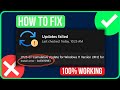 Install Error 0x800f0983 [FIXED] | How to Fix Windows 11 Update Install Error 0x800f0983