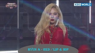 Hyun A - Red / Lip & Hip  [2017 KBS Song Festival | 2017 KBS 가요대축제 / 2017.12.29]