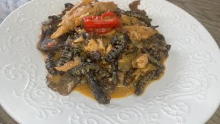 Une autre manière de cuisiner les chenilles - Mbinzo |Champignons| Mbinzo na Mayebo