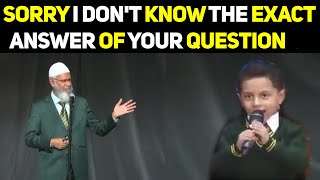 Pakistani 10 years old boy asked most difficult Question from dr zakir naik