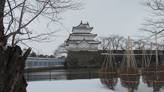 小さな窓の花ごよみ 1749 小さな旅  新発田城址公園～白壁兵舎史料館 ♪VIVALDI ギター協奏曲より ♪