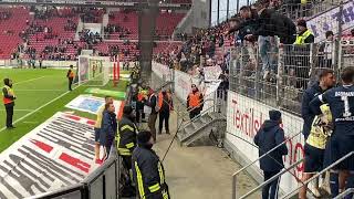 【VLOG】Mainz.05 1 - 0 TSG Hoffenheim, Kapitän Baumann kommiziert mit wütenden Fans nach dem Spiel