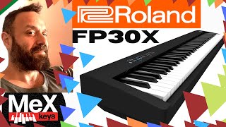 Roland FP30X by MeX @luckymusicnetwork (Subtitles)