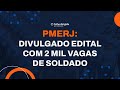 Saiu o edital concurso PMERJ 2023 com 2.000 vagas para soldado Nível Médio #aovivo