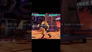 KOF XV - This Leona player knows how to begin a round with a bang #shorts #kofxv #millennial_gamerz