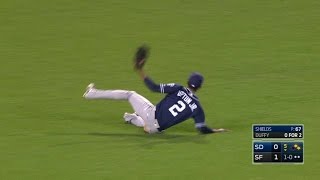 SD@SF: Upton Jr. robs Duffy of a hit in the 5th