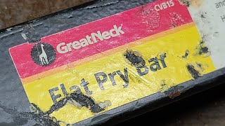 Great Neck Tools Carpenters Pry Bar Review