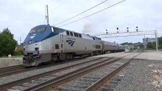 Railfaning at Raleigh Union Station Ft. CSX, NS, Amtrak