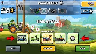 Hill Climb Racing 2 - 37009 points in Comical Cars Team Event