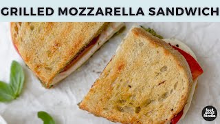 GRILLED Mozzarella \u0026 Pesto Sandwich