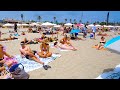 Playa de Barceloneta Walk 4K / Travel Barcelona