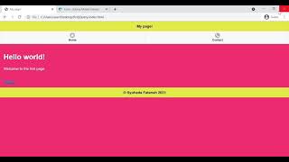 5 Add new element in our using jQuery Mobile