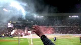 PSV Support: Uitreiking schaal in stadion na PSV - SC Heerenveen : Kampioen 2014 - 2015 : 18/4/2015