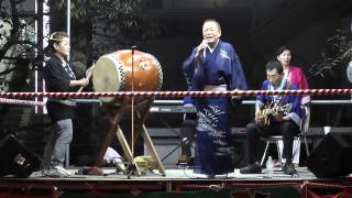 河内音頭　大和家石勝師匠 in 新家第一公園（20140905）