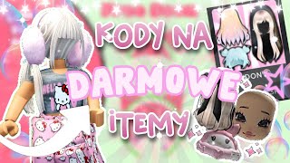 KODY NA DARMOWE ITEMY W ROBLOX!