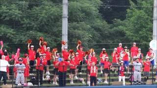 我孫子二階堂高校 高校野球応援風景（2016千葉大会 夏）