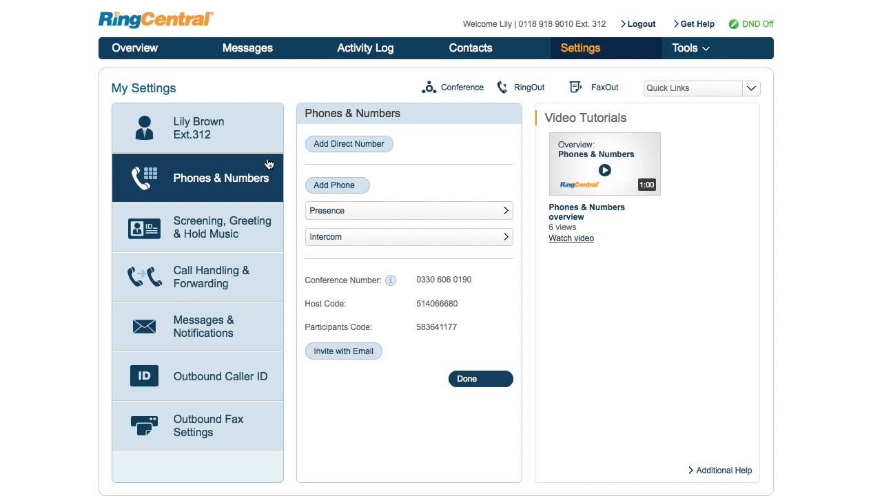Ringcentral Users Overview Youtube