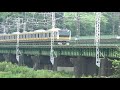 【いいジョイント音 】jr南武線 多摩川高架橋 車両走行シーン集