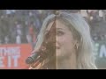 Lauren DeFilippo- National Anthem - SF Giants vs LA Dodgers