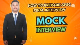 APSC CCE- 2023 APS Rank- 29 | Mock Interview of Bishnu Ram Timung | Ajmal IAS Academy, Hojai  #EduCT